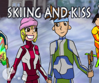 Skiing and Kiss