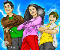 Wizards of Waverly Place Coloring