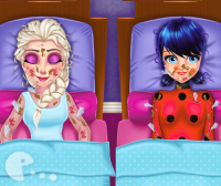 Dotted Girl and Elsa's First Aid