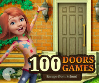 100 Games Doors Escape From School