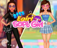 BFFs E-Girl vs Soft Girl