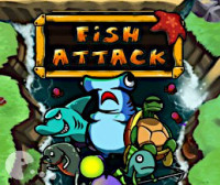 Fish Attack Tower Defense 