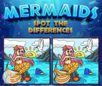 Mermaids Spot the Differences