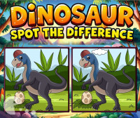 Dinosaur Spot the Difference