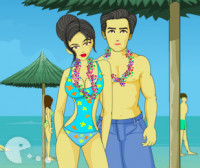 Hawaii Beach Kiss