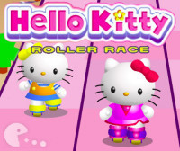 Hello Kitty Roller Race