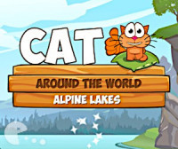 Cat Around the World Alpine Lakes