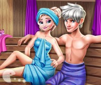 Elsa Sauna Flirting